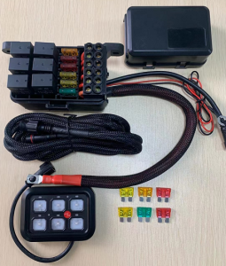 Dominator LED - Universal Aux Controller w/ 6-SwitchPush Pad Kit 555930
