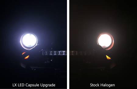 Applications - Jeep Lighting - LX LED Headlight Upgrade