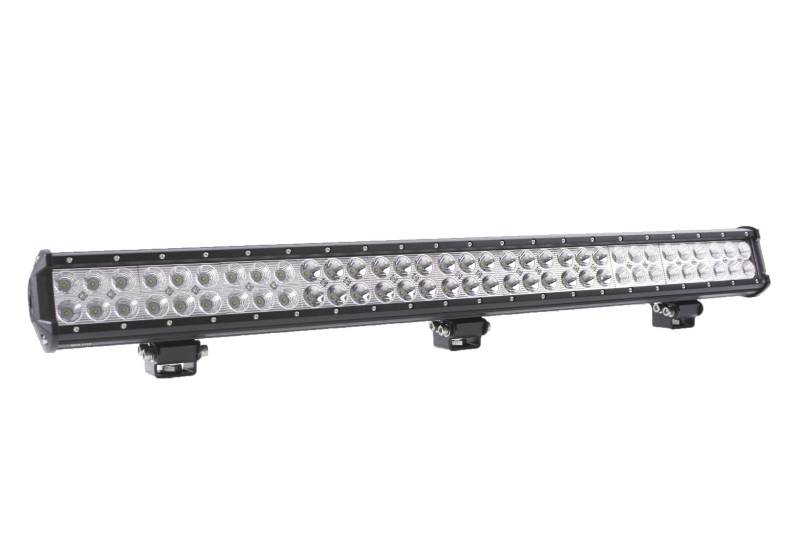 Off Road LED Light Bar 30 Inch Single Row Dual Beam White Amber with W