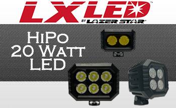 HiPo 20w LX LED Lights