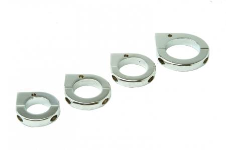 Lazer Star® / Vizor Billet Tube Mounts - Tube Clamps