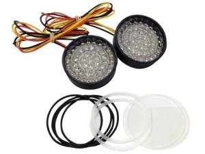 Lazer Star Billet Lights - Amber LED Conversion Kit LEDK53AM Bullet & Shorty