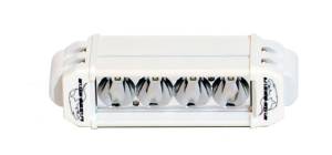 LX LED  - 6 Inch Atlantis 3 Watt Spot 4 LED 13040107 White Marine Finish