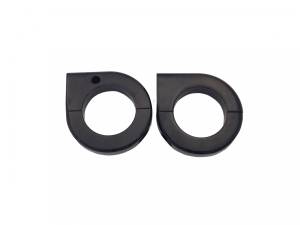 Lazer Star Billet Lights - 39mm Black Finish LSM042-37539 Billet Tube Clamp