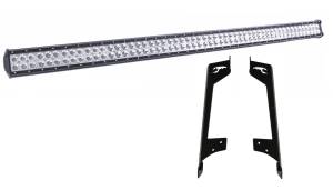 Dominator LED - 50 Inch Dominator Jeep Kit 3 Watt Double Row Combi 108 LED 55772350