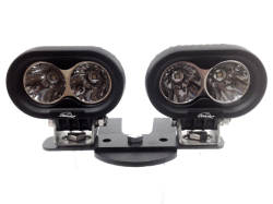 LX LED  - 4 Inch 10 Watt Spot 2 LED 9993003 LX ATV Handlebar Kit