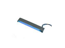 Lazer Star Billet Lights - Blue 4 Inch LS544B-3  BilletLED Tube Mount