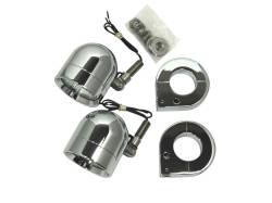 Lazer Star Billet Lights - 50-Watt Spot Pivot Mount Chrome LSK4850-125 Shorty