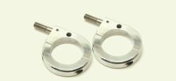 Lazer Star Billet Lights - 49 mm Chrome Finish LSM048-31249 Billet Tube Clamp