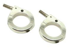 Lazer Star Billet Lights - 39 mm Chrome Finish LSM048-3139 Billet Tube Clamp