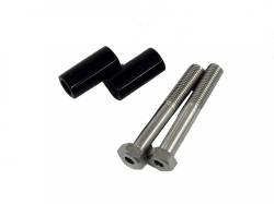 Lazer Star Billet Lights - 1 Inch Spacer Bolt Black LSM122 Extension For Micro-B / XS