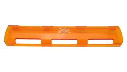 Dominator LED - Dominator Single Row Light Bar Cover - Long Segment - Amber