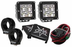 Dominator LED - 5-Watt Dominator Cube UTV Kit with 1.50" Clamps - Wire Kit Included