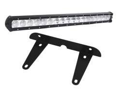 Dominator LED - 20 Inch Dominator 3 Watt Combi License Plate Light Bracket Kit 20071320