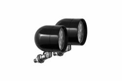 Lazer Star Billet Lights - Warm LED Shorty Driving Light - Flood Beam Black Finish LSK420202