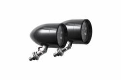 Lazer Star Billet Lights - Cool LED Bullet Driving Light - Flood Beam Black Finish LSK120302