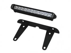 Applications - Jeep Lighting - LX LED  - 14  Inch 3 Watt Spot 2001312 License Plate Light Bracket Kit