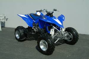 Lazer Star Billet Lights - 35/20 Watt ATVY357-4100-B ATV-Banshee Polished Stock Location Kit - Image 2