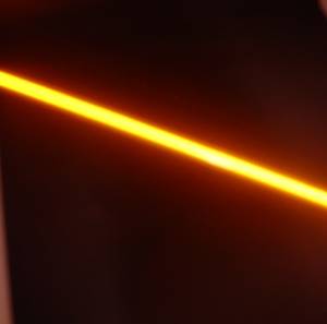 Lazer Star Billet Lights - Amber 1 Inch LS521A FlexLED - Image 1