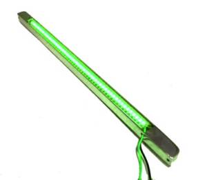 Lazer Star Billet Lights - Green 12 Inch  LS5312G  BilletLED Bottom Mount - Image 1