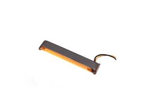 Lazer Star Billet Lights - Amber 4 Inch LS534A-3  BilletLED Tube Mount - Image 1