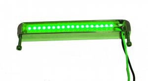 iStar LED Accessory Lighting - iStar BilletLED - Lazer Star Billet Lights - Green 4 Inch LS534G BilletLED Bottom Mount