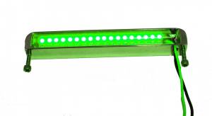 Lazer Star Billet Lights - Green 4 Inch LS534G BilletLED Bottom Mount - Image 1