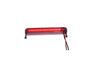 Lazer Star Billet Lights - Red 4 Inch - LS534R BilletLED Bottom Mount - Image 1