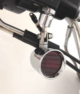 Lazer Star Billet Lights - Amber HD Handlebar Mount LSK3101A-H Micro-B  Polished - Image 3