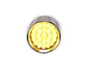 Lazer Star Billet Lights - Amber Rigid Mount Polished  LSK73101A-R Point Line Micro-B - Image 5