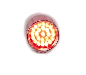 Lazer Star Billet Lights - Red Rigid Mount Chrome  LSK73801R-R Point Line Micro-B - Image 5