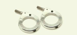 Lazer Star Billet Lights - 49 mm Chrome Finish LSM048-31249 Billet Tube Clamp - Image 1