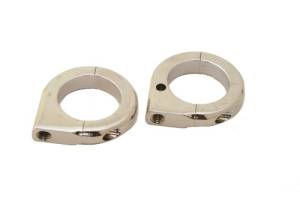 Lazer Star® Billet Lights - Mounting Solutions - Lazer Star Billet Lights - 1-1/4 Inch Chrome LSM048-37125 Billet Tube Clamp