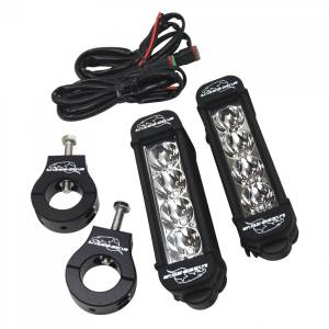 Applications - V-Twin / Motorcycle Lighting - LX LED  - 6" Atlantis Light Bar Motorcycle LED Light Kit