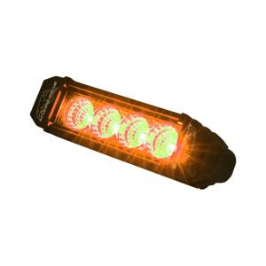 6 Inch Atlantis 3 Watt Spot 4 LED 13040104 Amber LED