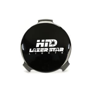 4" Black ABS HID Light Cover Pair LSCD4