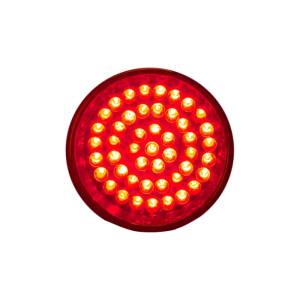 Lazer Star Billet Lights - Red Rigid Mount Black LSK1201R-R Bullet - Image 3