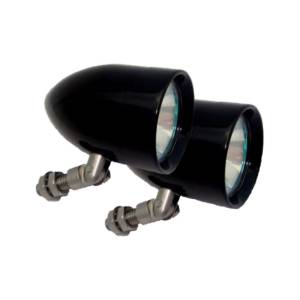 Lazer Star Billet Lights - 50-Watt Flood Pivot Mount Black LSK12502 Bullet - Image 1