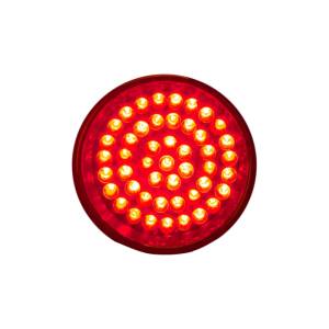 Lazer Star Billet Lights - Red Pivot Mount Black LSK4201R Shorty - Image 3