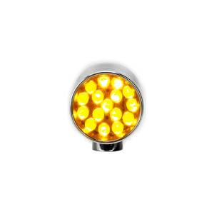 Lazer Star Billet Lights - Amber Rigid Mount Chrome LSK6801A-R XS - Image 2
