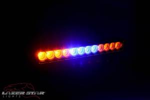 Clearance - 25th Anniversary/Holiday Sales Event - LX LED  - 14 Inch Atlantis 3 Watt 12 LED Racer Tail Light 1312024