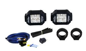 LX LED  - UTV 3-Watt A-Pillar Light Kit with 1.75" Clamps-Wire Kit Included - Image 1