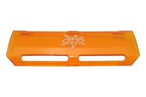 Dominator Double Row Light Bar Cover - Long Segment - Amber