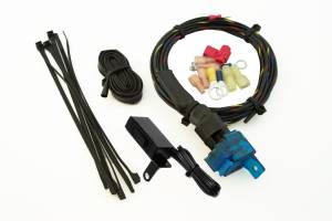 5 Ft. Harley Specific Wire Kit with Relay for 2 Lights Incl. Handlebar Switch  LSW1010