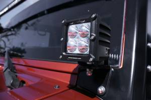 LX LED  - Jeep Windshield Bracket 5761022 Black Powdercoat - Image 4