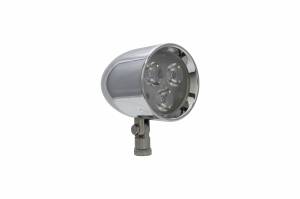 Lazer Star Billet Lights - Warm LED Bullet Driving Light - Flood Beam Chrome Finish LSK180202 - Image 5