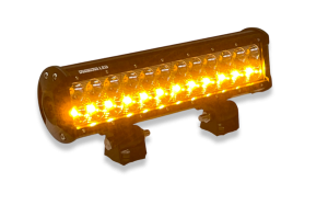 Dominator LED - Dominator LED Racer Special 7 Inch 3 Watt Double Row Amber/White 12 LED 77230700 - Image 3