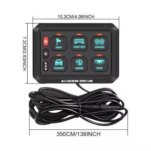 Universal Aux Controller w/ 6-SwitchPush Pad Kit 555934 - Image 3